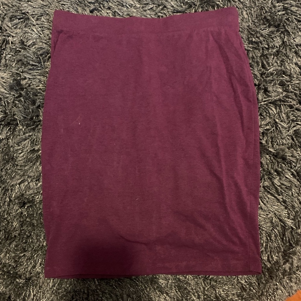 COPY - Forever 21 Purple Pencil Skirt XL